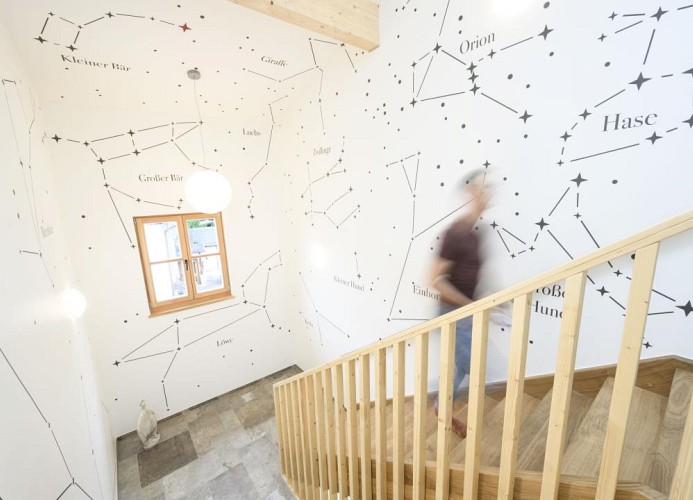 Sternenhimmel - Ferienwohnung 'Krone' in Oberammergau