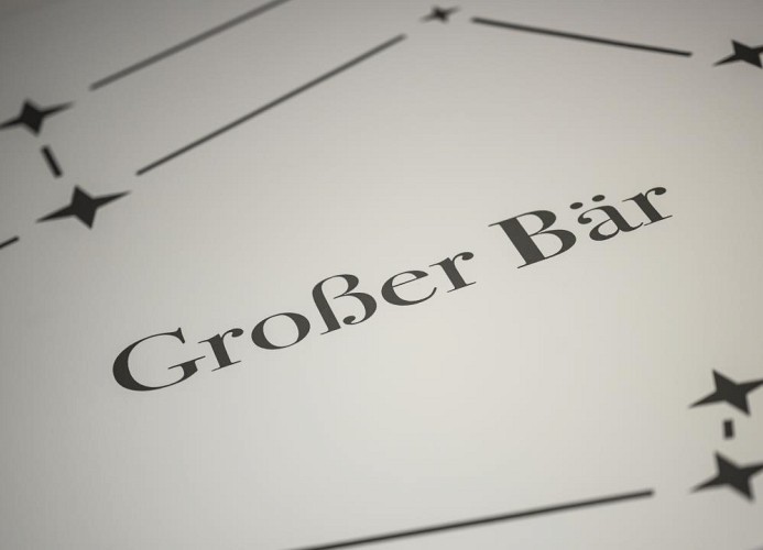 Sternenhimmel - Ferienwohnung Kleiner & großer Bär' in Oberammergau