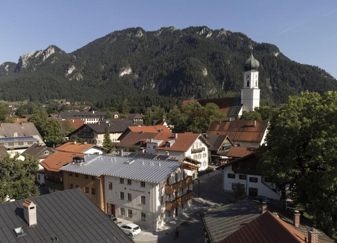 Sternenhimmel - Doppelzimmer mit Bad 'Kleiner Bär' in Oberammergau