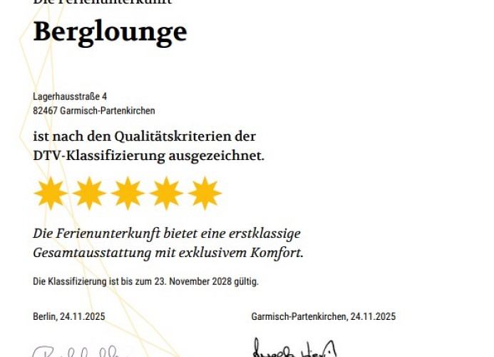 Ferienwohnung Berglounge in Garmisch-Partenkirchen